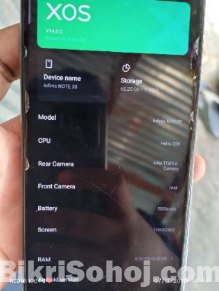 Infinix note 30